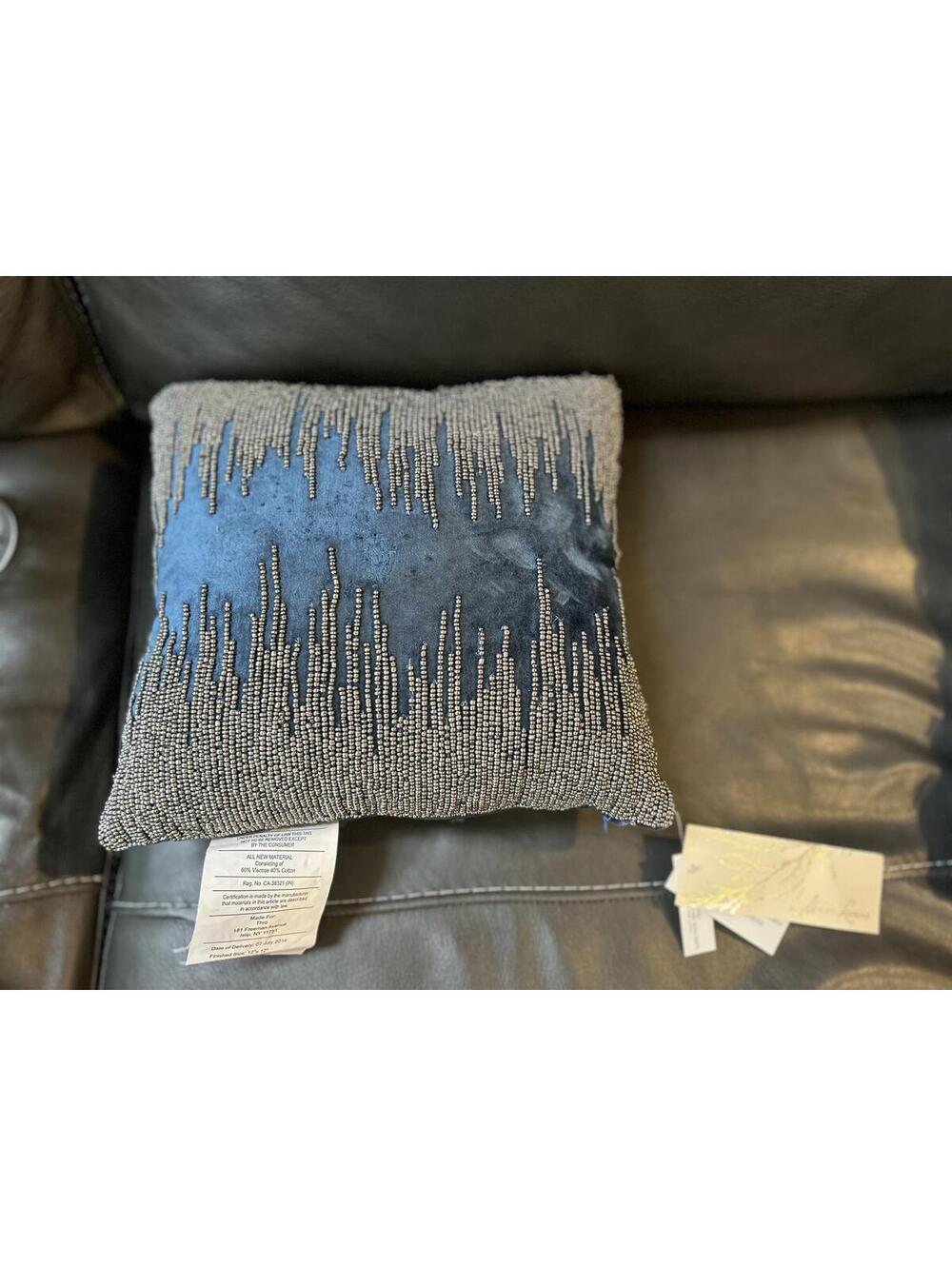 Marlo Lorenz Hand-Finished Decorative Throw Pillow